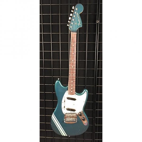 Custom Vintage 1970 Fender Mustang Electric Guitar Competition Blue w/MatchingHeadstock #1 image