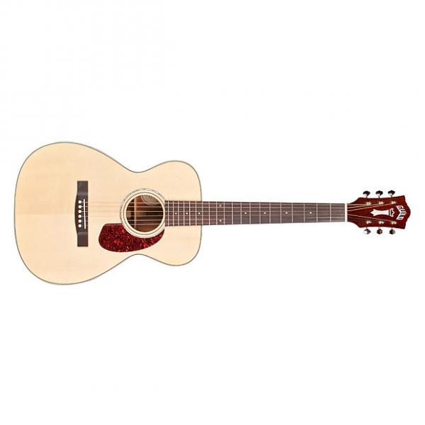 Custom Guild M-140 Westerly Concert Spruce Mahogany Acoustic Guitar Natural + Case #1 image