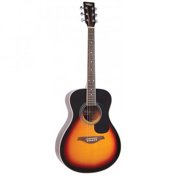 Custom Vintage V300VSB Acoustic Guitar, Vintage Sunburst #1 image