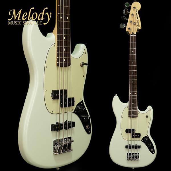 Custom Fender Mustang Bass PJ, Rosewood Fingerboard, Sonic Blue #1 image
