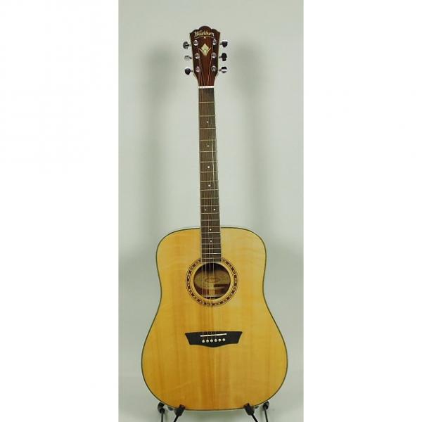 Custom Washburn  WD20S Acoustic Guitars 311629787 Natural #1 image