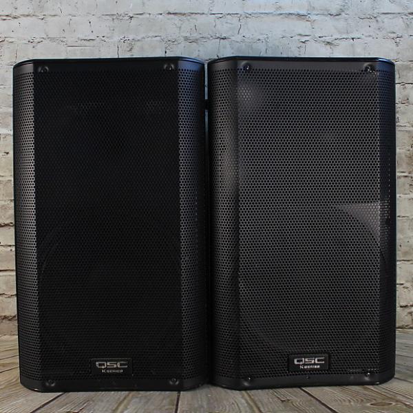 Custom (2) QSC K12 Powered Speakers #1 image