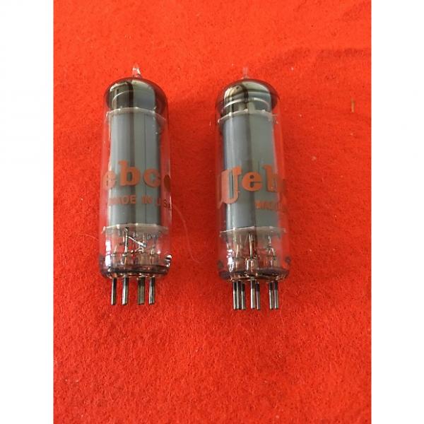 Custom Webcor 6AQ5 2 MULLARD 6AQ5 (EL90 6AQ5A 6005) matched pair vacuum tubes #1 image