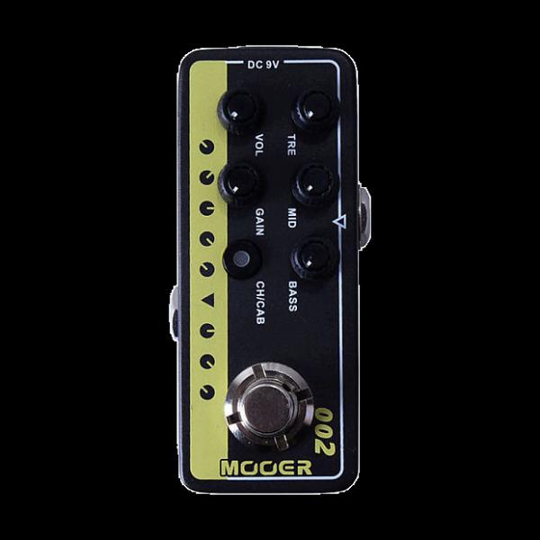 Custom new Mooer Preamp 002 UK Gold (Marshall) amp model guitareffect pedal #1 image