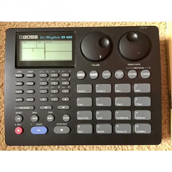 Custom Boss DR-660 Drum Machine As-Is With Manual Power Supply #1 image
