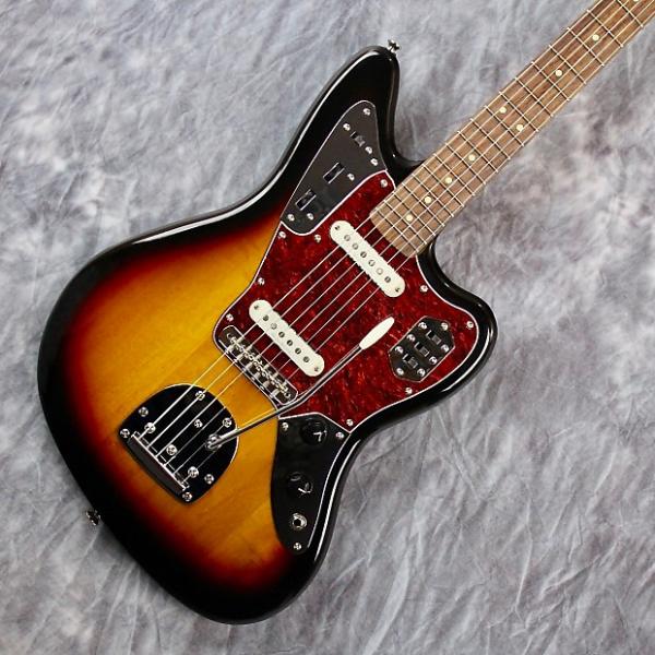 Custom Squier by Fender Vintage Modified Jaguar In 3-Color Sunburst w/ &amp; Fresh Pro Setup #1 image