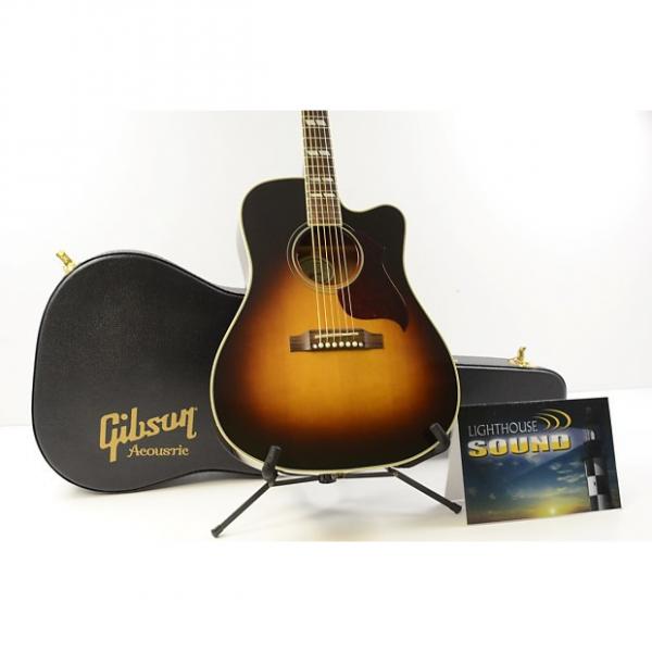 Custom 2013 Gibson Hummingbird Pro Acoustic-Electric Guitar - Vintage Sunburst w/OHSC #1 image