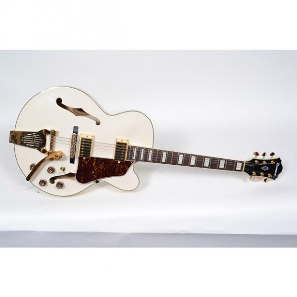Custom Ibanez Artcore AF75TDGIV AF75 WHITE Hollowbody Electric Guitar-Ivory #1 image