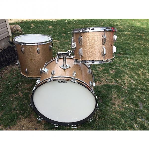 Custom 1964 Ludwig Super Classic outfit 13/16/22 in champagne sparkle, matched kit #1 image