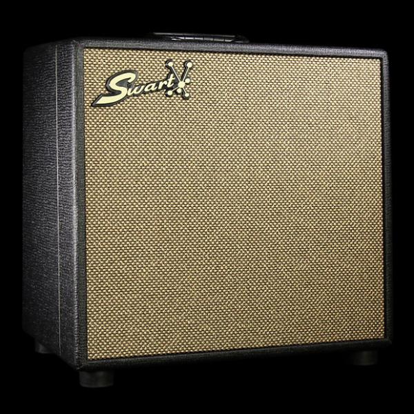 Custom Used Swart Space Tone Reverb Combo Amplifier Dark Tweed #1 image