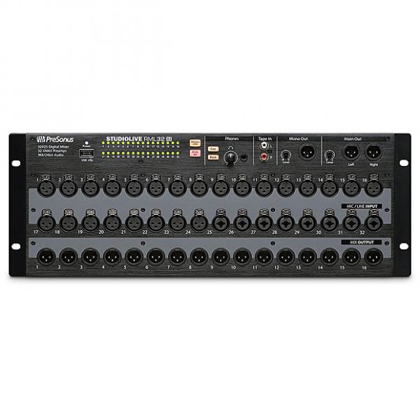 Custom Presonus - RML32AI 32-Channel, Touch Software Controlled, Rack-Mount Digital Mixer #1 image