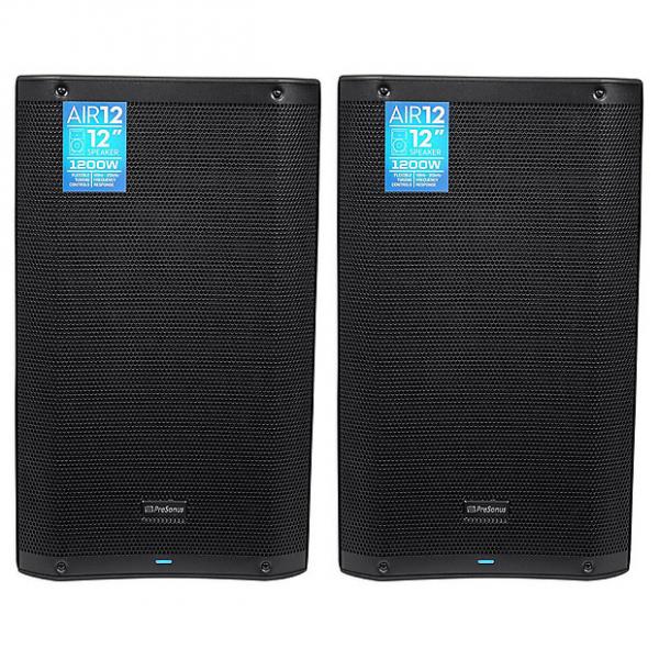 Custom Presonus - AIR12 12&quot; 2400 Watt Powered Active 2-Way PA DJ Speakers - Pair #1 image