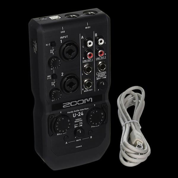 Custom Zoom U-24-Channel Audio Interface - Repack with 6 Month Alto Music Warranty #1 image
