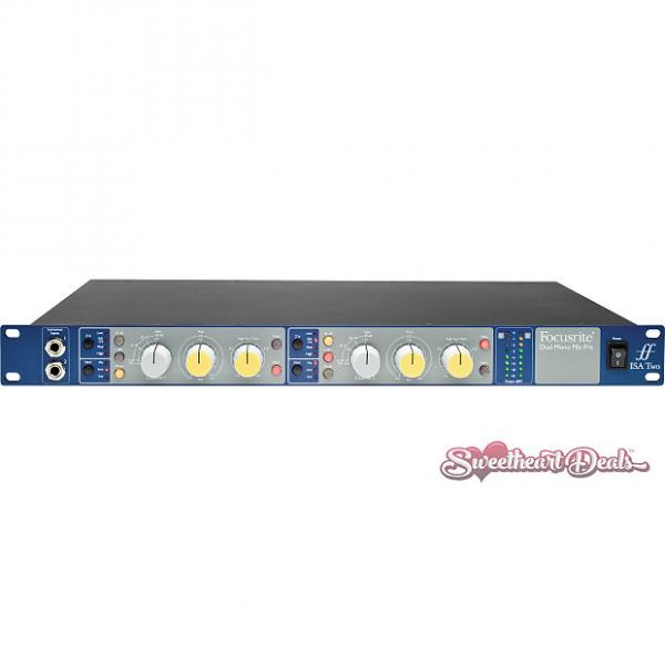 Custom Focusrite  ISA Two Dual Microphone Preamp - 2 Channel Rack Mount Mic-Pre #1 image