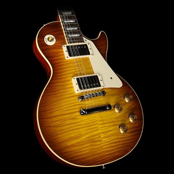Custom Used 2016 Gibson Custom Standard Historic 1959 Les Paul Reissue Guitar Iced Tea #1 image