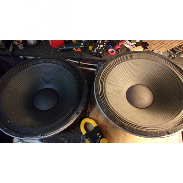 Custom Peavey Black Widow 1502DT 15&quot; Speakers a Pair 4 Ohms 350 Watts For Bass/Pa Sub #1 image