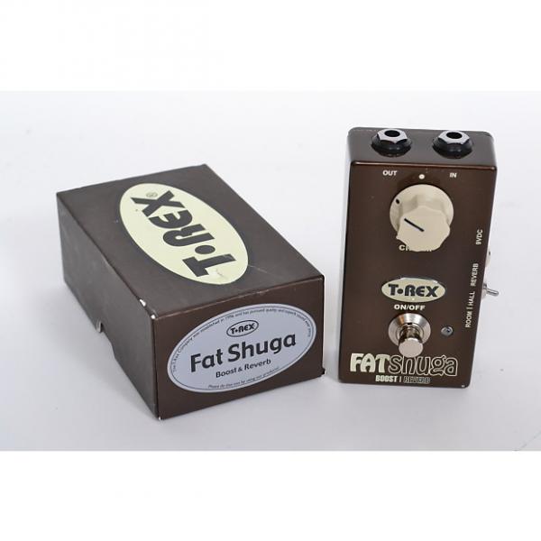 Custom T-Rex Fat Shuga Overdrive W/ Reverb Excellent In Box! #1 image