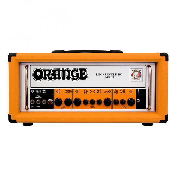 Custom Orange Rockerverb MkIII Amplifier Head 100 Watts #1 image