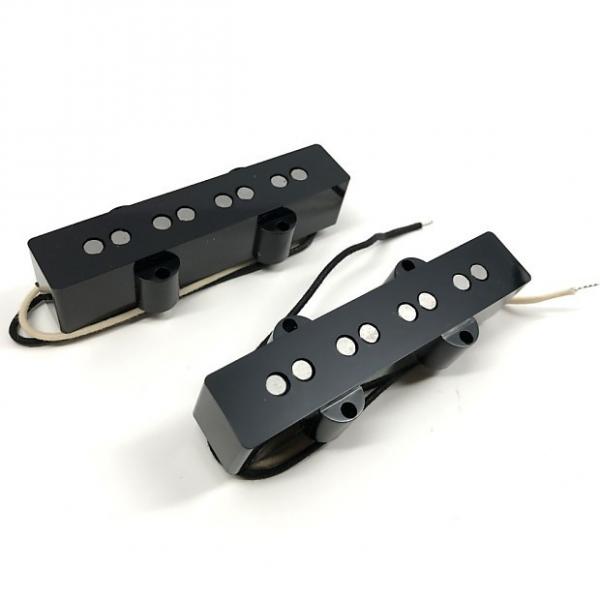 Custom Bare Knuckle J Bass Series '60 HF Bass Guitar Alnico V Bridge Neck Pickup Set #1 image
