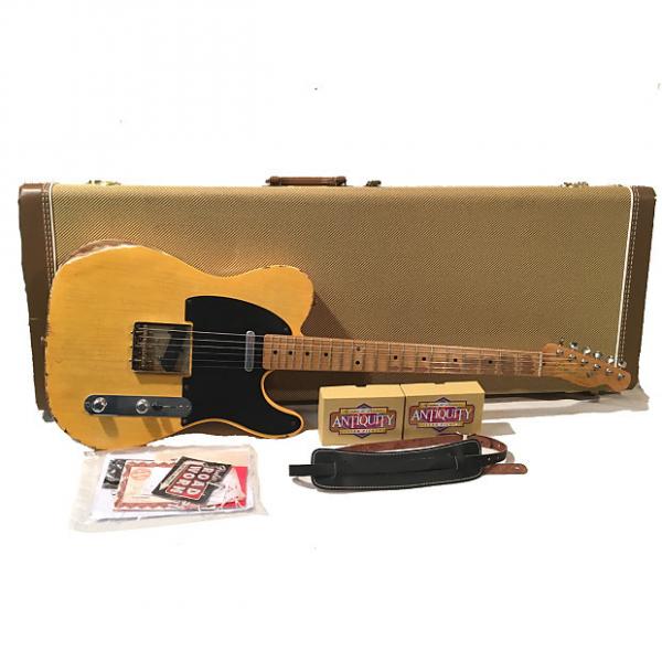 Custom Relic TW52 Fender 52 Reissue Blackguard Telecaster Duncan Antiquity Pickups #1 image