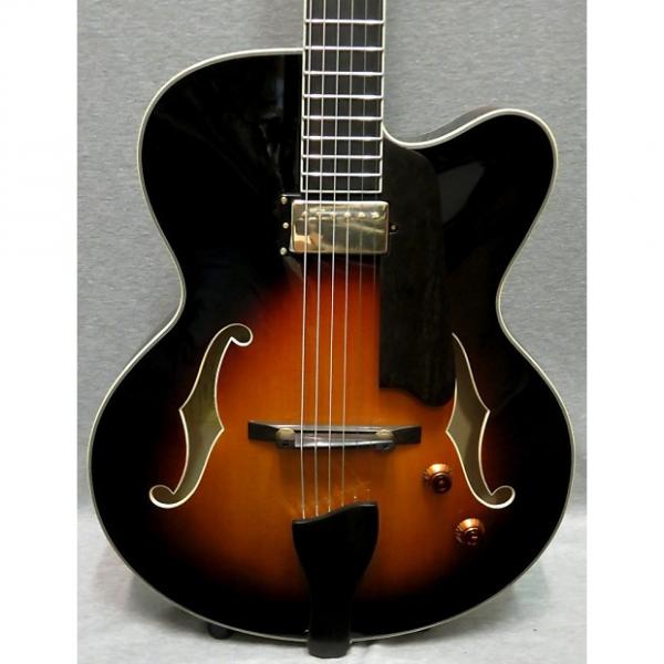 Custom Eastman  AR503CE-SB Sunburst Electric Hollow Body Guitar With Hardshell Case #1 image