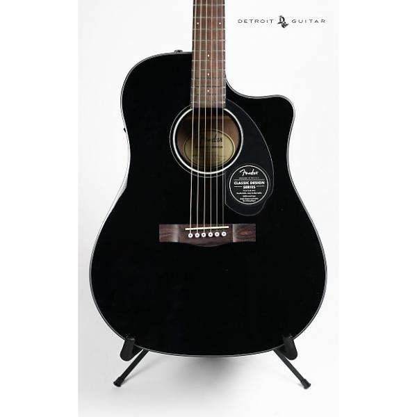 Custom Fender CD-60SCE Black #1 image