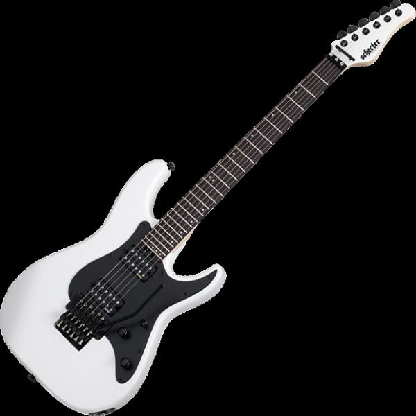 Custom Schecter Sun Valley Super Shredder FR Electric Guitar Gloss White #1 image