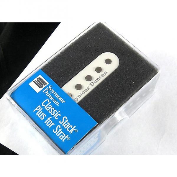 Custom Seymour Duncan STK-S4 Classic Stack Plus Middle White 11203-11-Wc #1 image