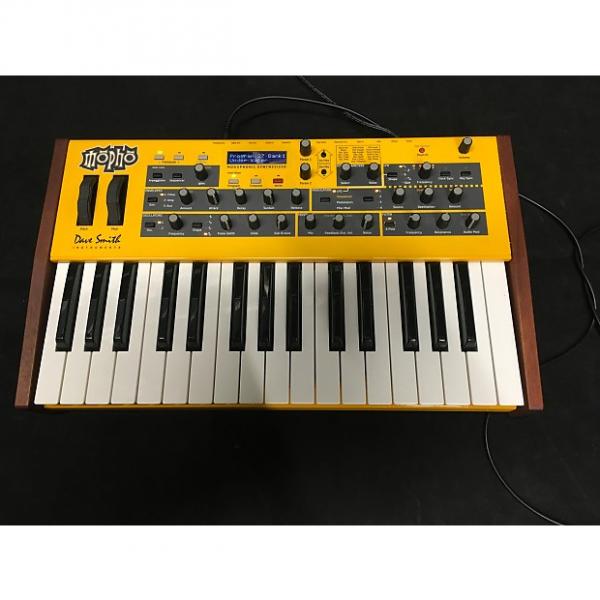Custom Dave Smith Instruments MOPHO analog synthesizer Yellow #1 image