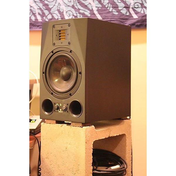 Custom ADAM Audio A7X Powered Studio Monitor (Pair) 2014 Black Matte #1 image