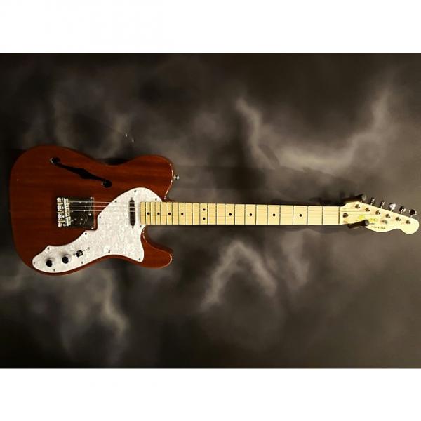 Custom Squier Classic Vibe Telecaster Thinline 2015 Brown #1 image