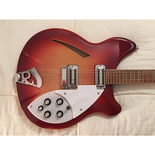 Custom Rickenbacker 360/12 VP 2007 Amber Fireglo Color of the Year w/Case  Toasters!  Amazing Condition! #1 image