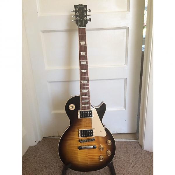 Custom Gibson Les Paul Signature T 2013 Vintage Sunburst with OHC Excellent condition #1 image