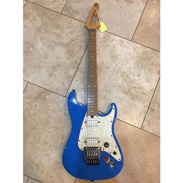 Custom Floyd Rose Discovery  Never Been Sold Blue #1 image