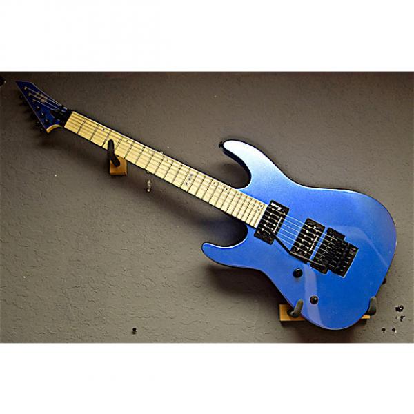 Custom ESP Left Handed LTD M-400M 2016 Ice Blue Metallic Lefty Guitar #1 image