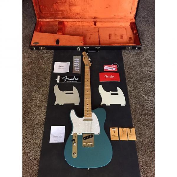 Custom Fender Standard Telecaster Left Handed 2015 Lake Placid Blue #1 image