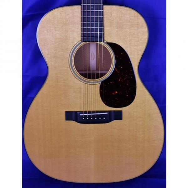 Custom Martin Retro 000-18E Mahogany 14-Fret Acoustic Electric Guitar w/ OHSC Tinted Natural #1 image