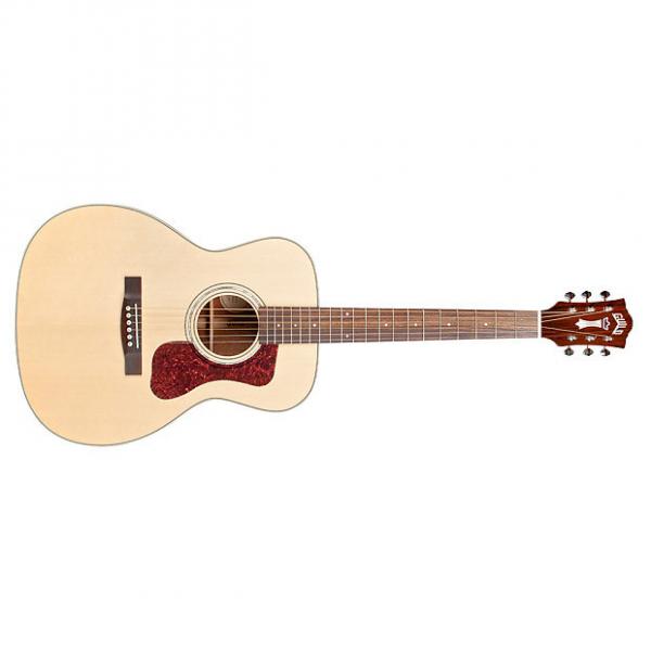 Custom Guild OM-140 Westerly Orchestra Spruce Mahogany Acoustic Guitar Natural + Case #1 image