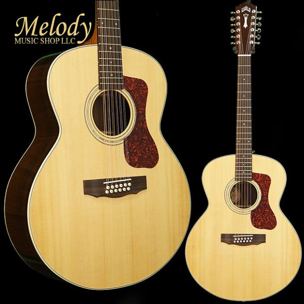 Custom Guild Westerly Collection F-1512E 12-String A/E Natural #1 image