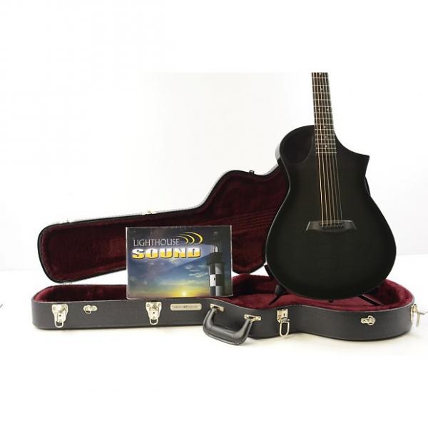 Custom Composite Acoustics Xi Acoustic-Electric Guitar - Gloss Carbon Burst w/OHSC #1 image