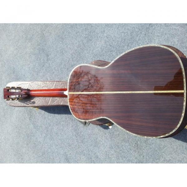Custom Shop Martin Natural 45 Classical Acoustic Guitar Sitka Solid Spruce Top With Ox Bone Nut &amp; Saddler #4 image
