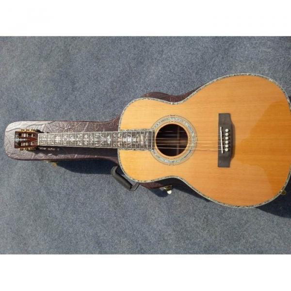 Custom Shop Martin Natural 45 Classical Acoustic Guitar Sitka Solid Spruce Top With Ox Bone Nut &amp; Saddler #5 image