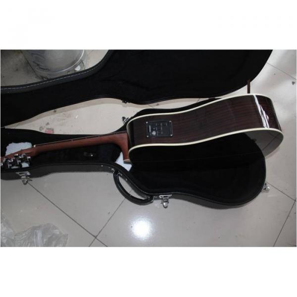 Martin 41 Inch Veneer D28 Acoustic Guitar Sitka Solid Spruce Top With Ox Bone Nut &amp; Saddler #2 image