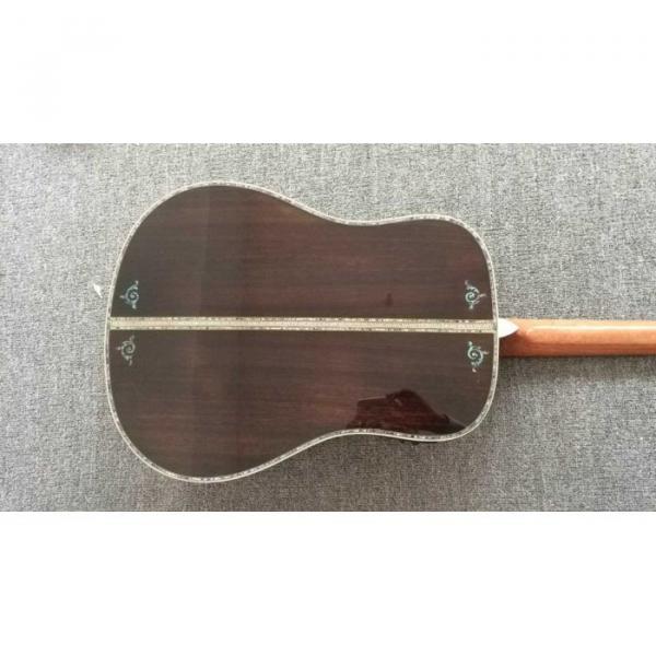 Custom Shop Martin D28 Chrome Hardware Tobacco Burst Acoustic Guitar Sitka Solid Spruce Top #5 image