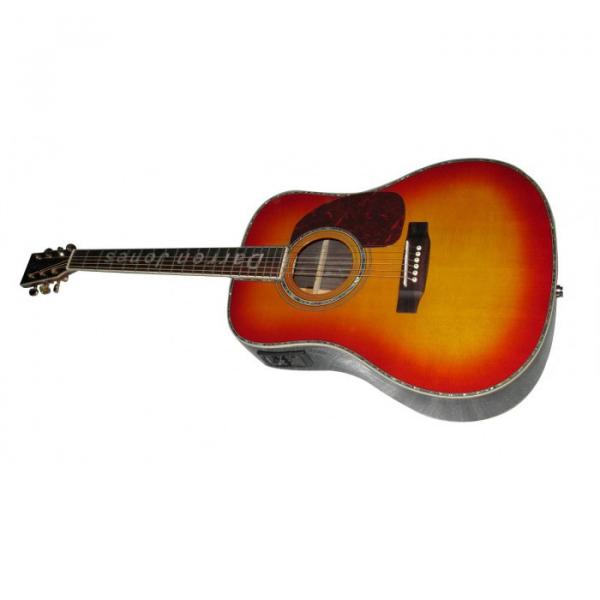 Custom Shop CMF Martin D45 Vintage Acoustic Guitar Inlayed Name on Fretboard Sitka Solid Spruce Top #3 image