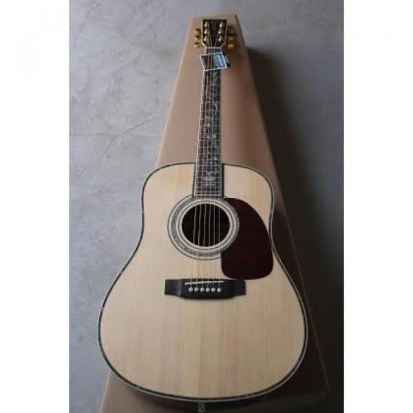 41 Inch CMF Martin Acoustic Guitar Sitka Solid Spruce Top With Ox Bone Nut &amp; Saddler #3 image