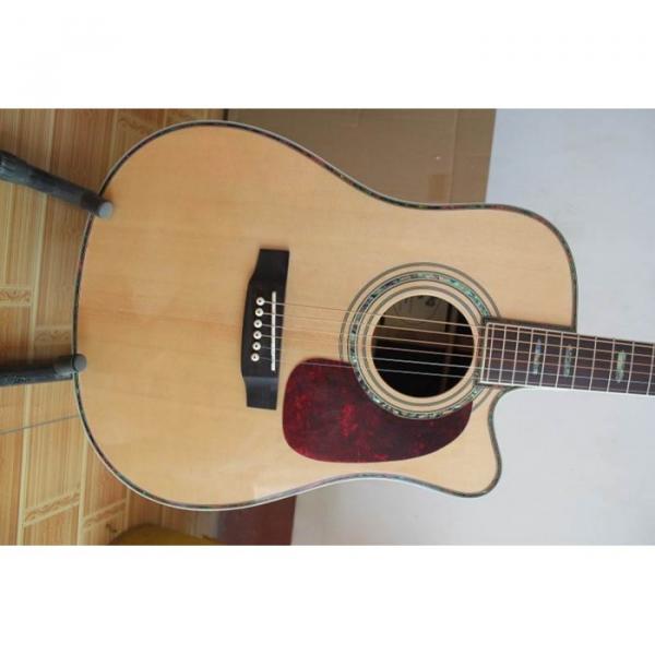 Custom Martin D45S Acoustic Electric Guitar Sitka Solid Spruce Top With Ox Bone Nut &amp; Saddler #1 image