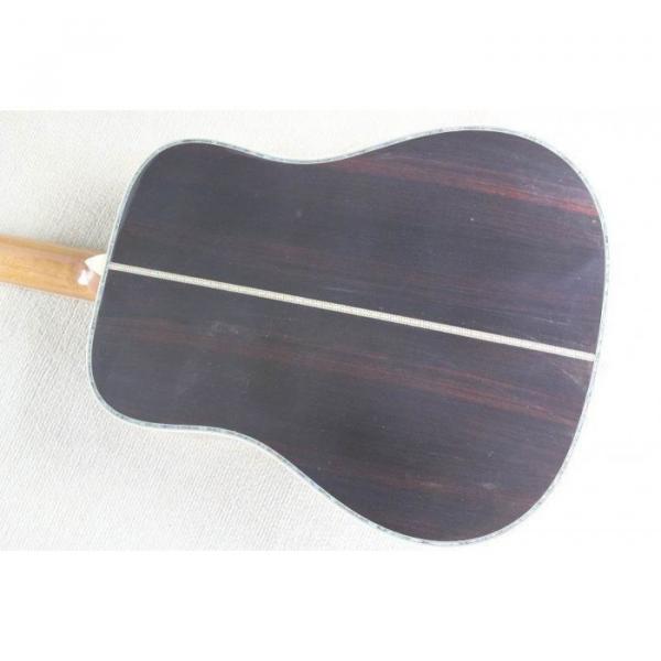 Custom 1833 Martin D45 Natural Acoustic 12 String Guitar Sitka Solid Spruce Top With Ox Bone Nut &amp; Saddler #5 image