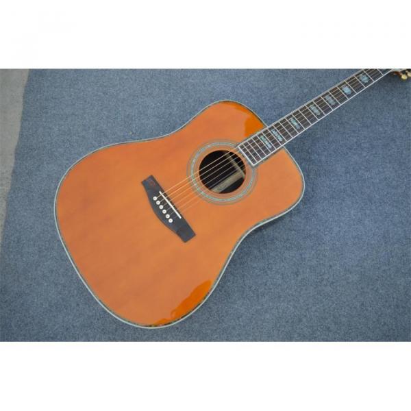 Custom 1833 Martin D45 Amber Acoustic Guitar Sitka Solid Spruce Top With Ox Bone Nut &amp; Saddler #1 image