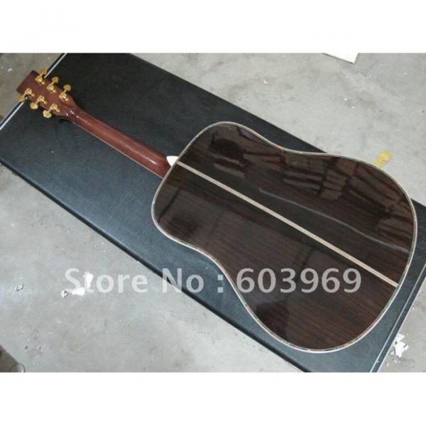 41 Inch CMF Martin Left Handed Acoustic Guitar Sitka Solid Spruce Top With Ox Bone Nut &amp; Saddler #3 image